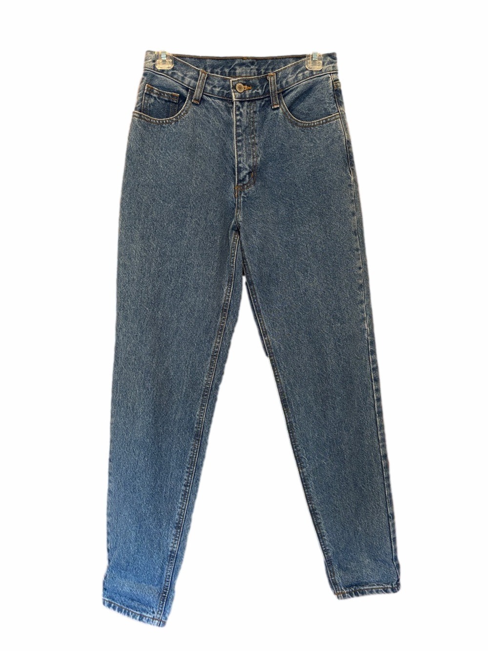 Brandy Melville J Galt Shanghai High Rise Medium Wash Straight Leg Jeans - Small